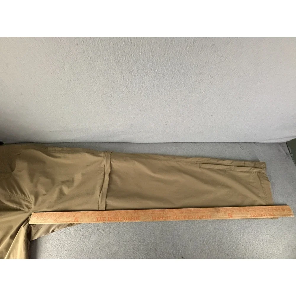 Marmot Arch Rock Convertible Pants Mens 34x34 Zip Off Khaki Outdoor Hiking Cargo - Picture 9 of 16